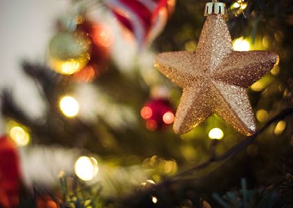 Weihnachtskarten festliches Design